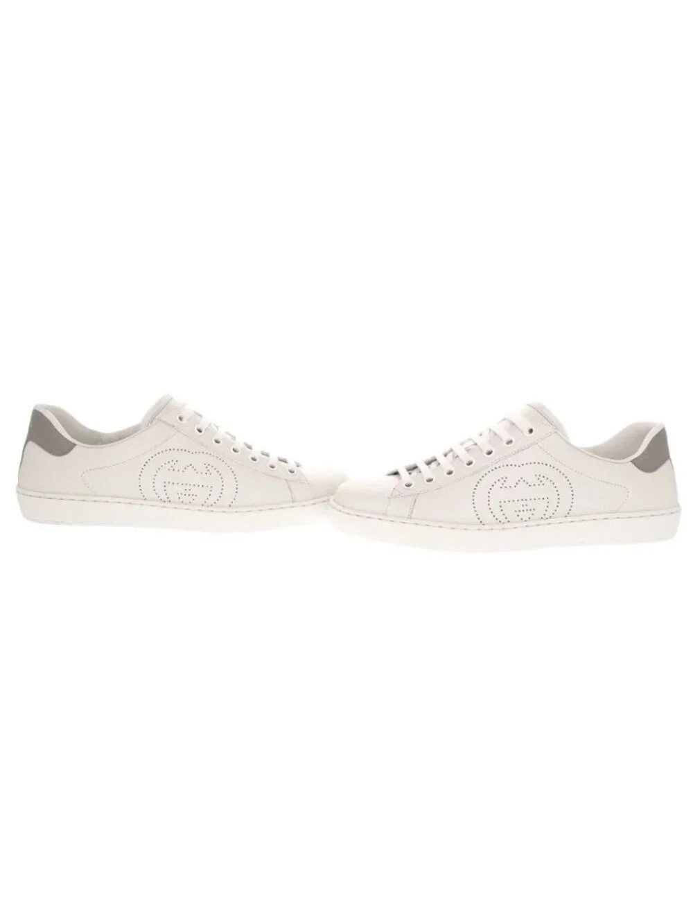 Gucci Ace Interlocking 6 Leather White Sneakers